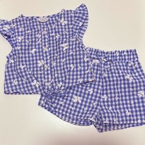 Primark Blue and White Kids Matching Set